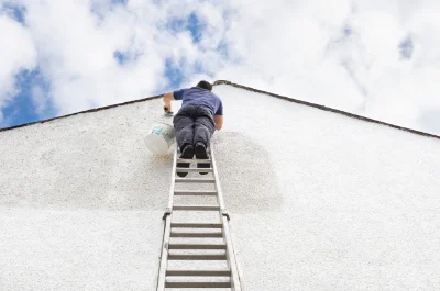 Peinture extérieure à Triguères — façades et ravalement